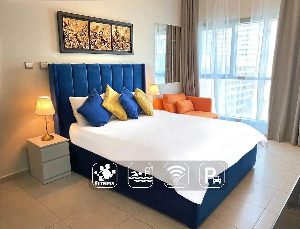 Apartment Stylish Studio In Dubai Marina Near Beach And Metro Z614 United Arab Emirates