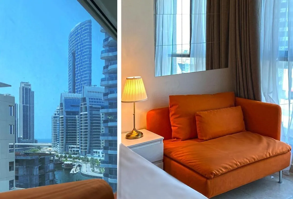 Apartment Stylish Studio In Dubai Marina Near Beach And Metro Z614
