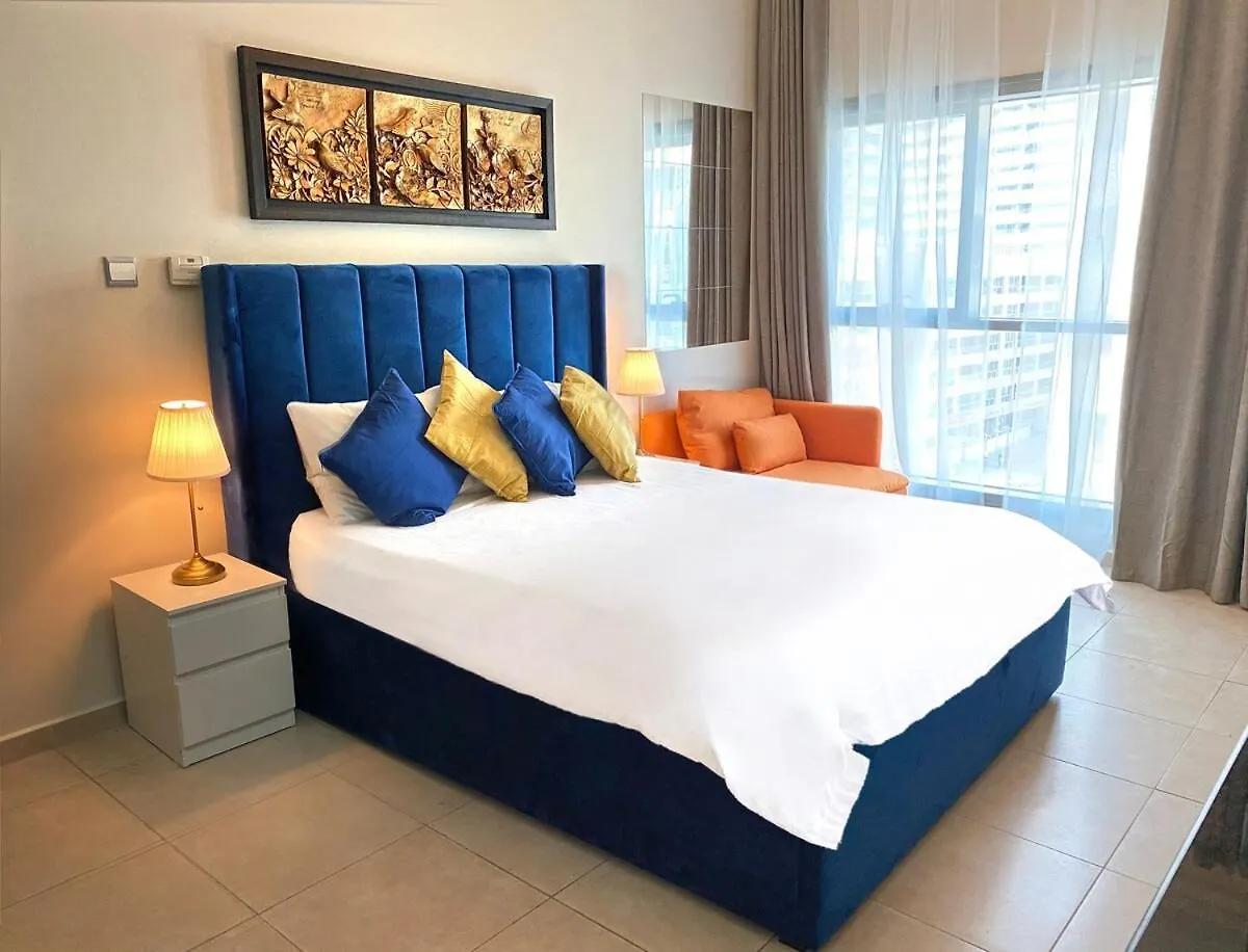 Stylish Studio In Dubai Marina Near Beach And Metro Z614 United Arab Emirates