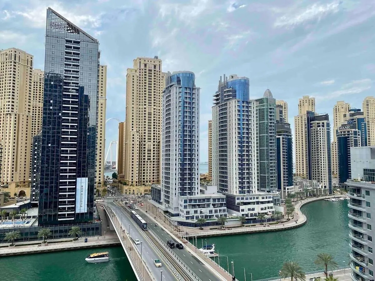 Appartement Stylish Studio In Dubai Marina Near Beach And Metro Z614